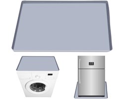 Unyqoos® Grijze siliconen vloerbeschermingsmat van 60x60 cm voor keuken en wasruimte