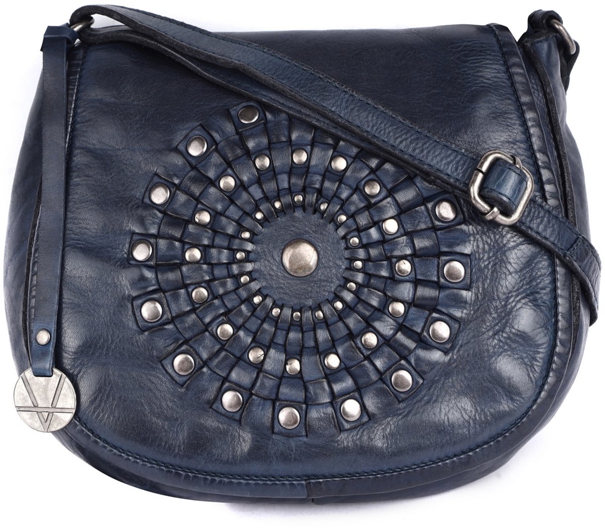 Echt Leren Crossbody Slingtas voor Dames – Trendy Casual & Kantoor Handtas met Verstelbare Schouderriem