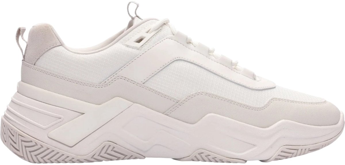 Mallet London Heren Sneaker Wit TE4010WHT Odyssey