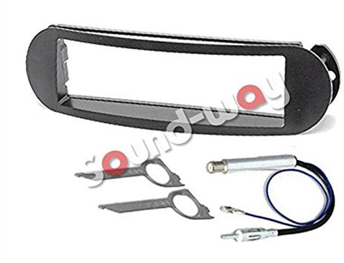 2 DIN Radio Paneelframe voor Auto's met Antenneadapter en Demontagesleutels