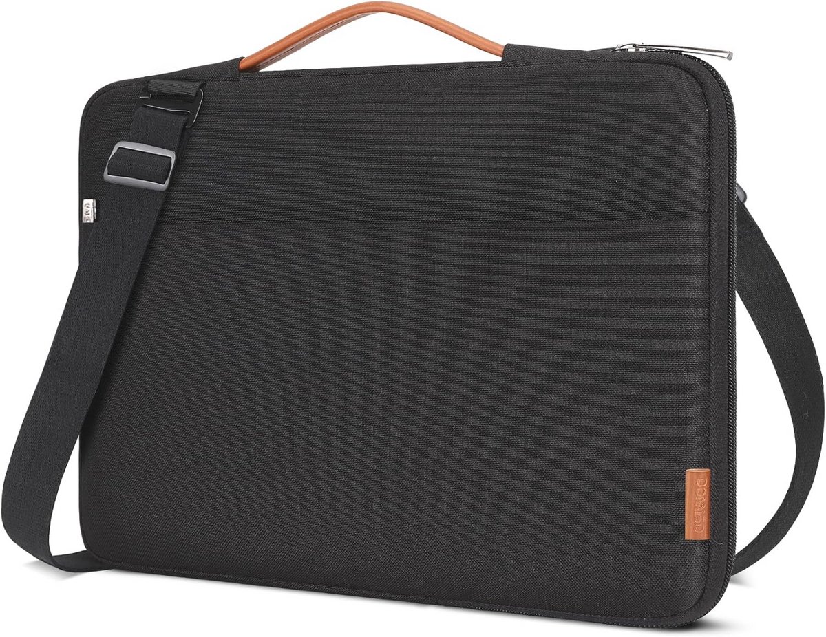 Waterdichte en schokbestendige laptophoes met schouderband