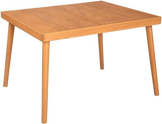 Houten Campingtafel - Compact en Draagbaar - Handgemaakt - Picknicktafel met Verwijderbare Poten - Ideaal voor Buiten en Tuin - 64x50x52cm van Houten — afbeelding 5
