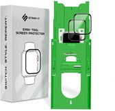 Strap-it 2-pack Screenprotector met Premium Tool screen protector display bescherming – geschikt voor Apple Watch Series 4 / 5 / 6 / SE (40mm)