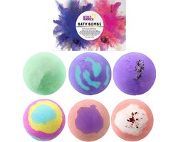 KidzKraze® Bruisballen 6 stuks - Bath Bombs - Kind - Badbom - Badbruisballen - Badschuim Kinderen - Badproducten - Badballen
