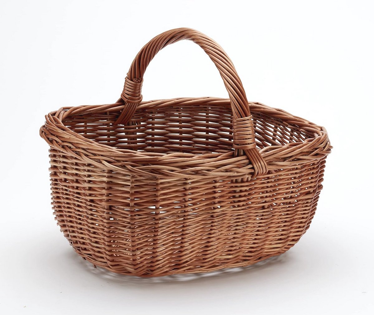 Wicker Mushroom Basket