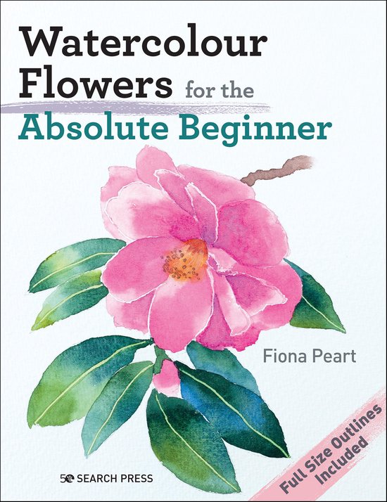 Watercolour Flowers for the Absolute Beginner - cover