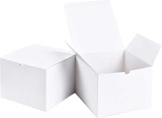 5 Groot Dank u Geschenkdozen met deksels 10 X 10 X 4 inch Bruidsmeisje