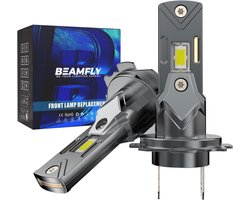 H7 LED Lampen Set 20000lm 100W - 2x Wit 6500K Verlichting voor Auto en Motor, Plug & Play