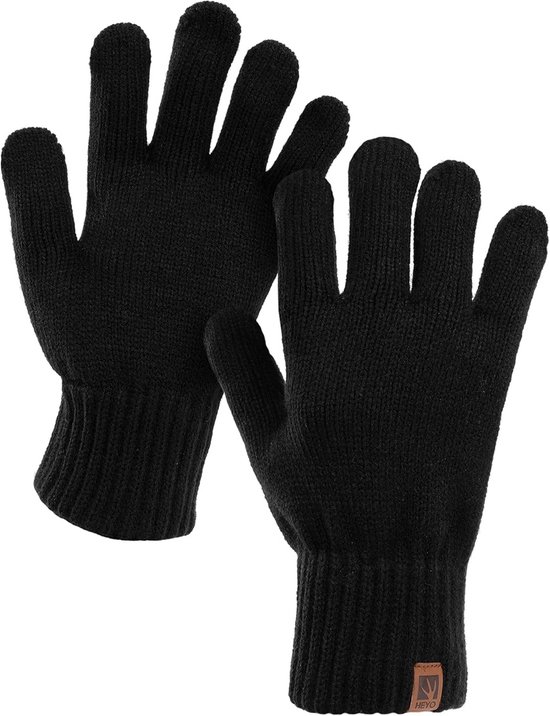 Becellen Winterhandschoenen Kinderen - Gebreid Met Fleecevoering En Trekkoord - 0-3 Jaar