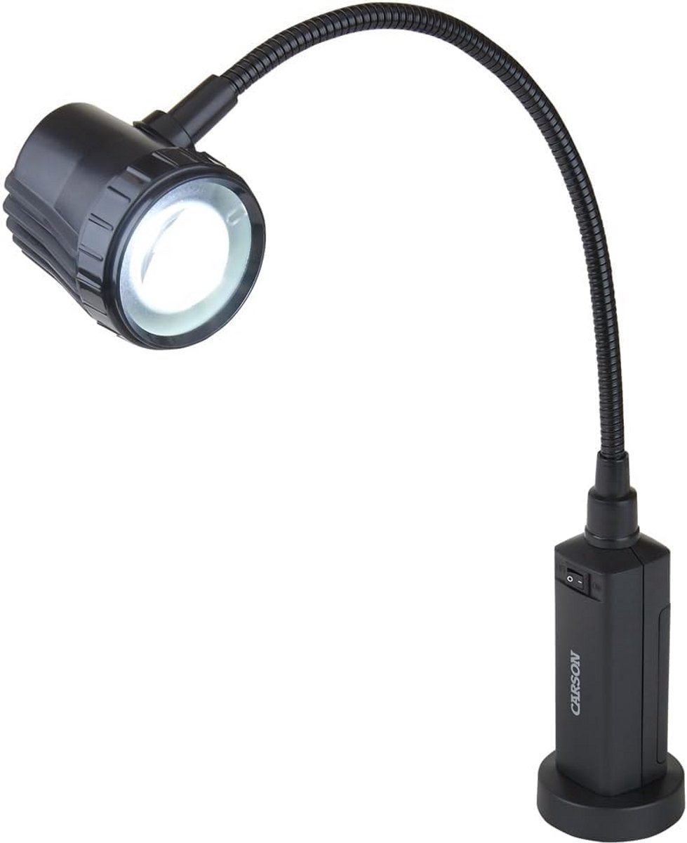 Tafellamp met Vergrootglas en Flexibele LED Verlichting - Werklamp voor Hobby en Precisiewerk