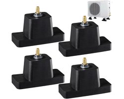 4-delige Rubberen Airco Trillingsdemper Schokdemper Anti-Vibratie Voeten Buffer M8