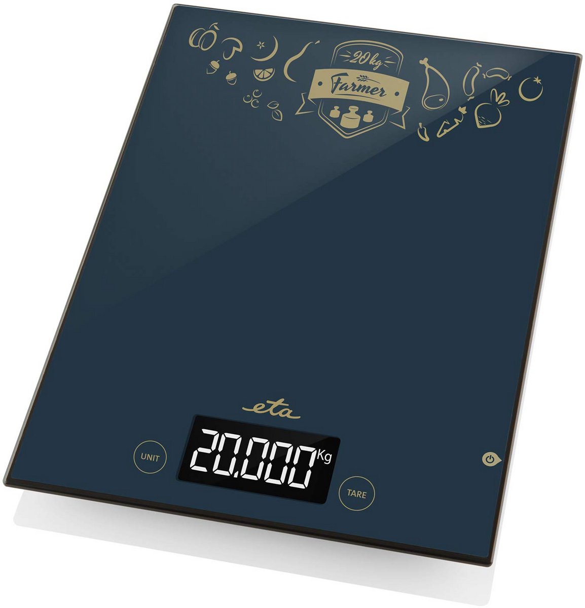 Digitale Keukenweegschaal Hoge Capaciteit tot 20 kg Nauwkeurig Glas