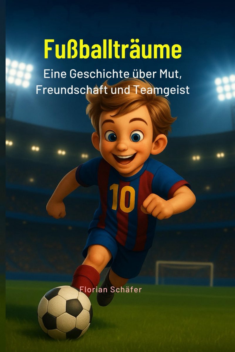 Spannendes Fußballbuch für Kinder (7-11 jaar): Vriendschap, Teamgeest en Durf