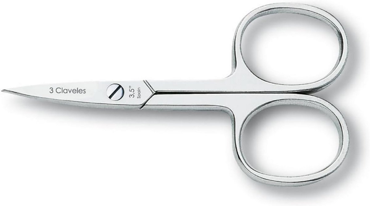 Nagelknipper recht, 9 cm roestvrij staal