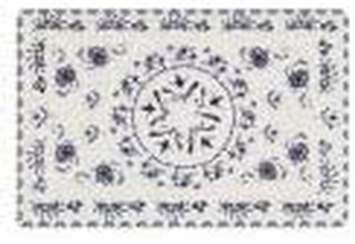 Rechthoekige Glanzende Schaal of Fontein - 30 x 20 cm - Decoratief Polyester