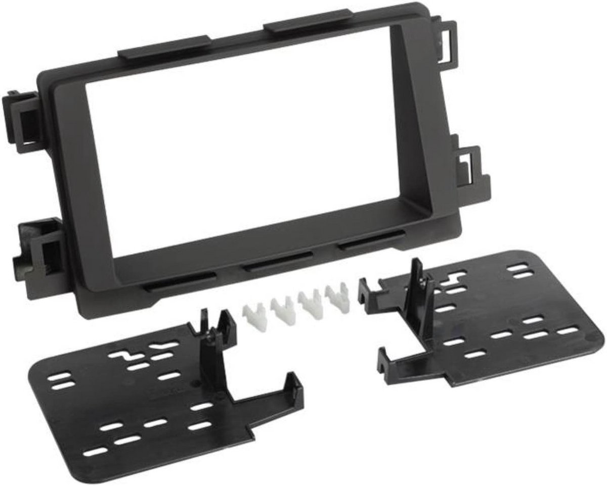 Inbouwpaneel 2-DIN voor Mazda CX-5 en Mazda 6 Zwart