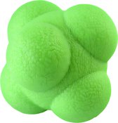 Hexagon Reactie Bal voor Agility Training – Coördinatie & Reflex Trainingsbal voor Basketbal, Voetbal en Fitness – Geschikt voor Kinderen & Volwassenen - Groen