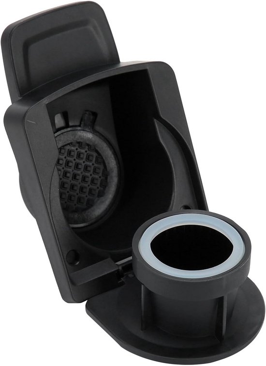 Roestvrijstalen koffiefilter 54 mm dubbele kop Espressofiltermand zonder druk Herbruikbare zeef voor 870 koffiezetapparaat Gemakkelijk te gebruiken