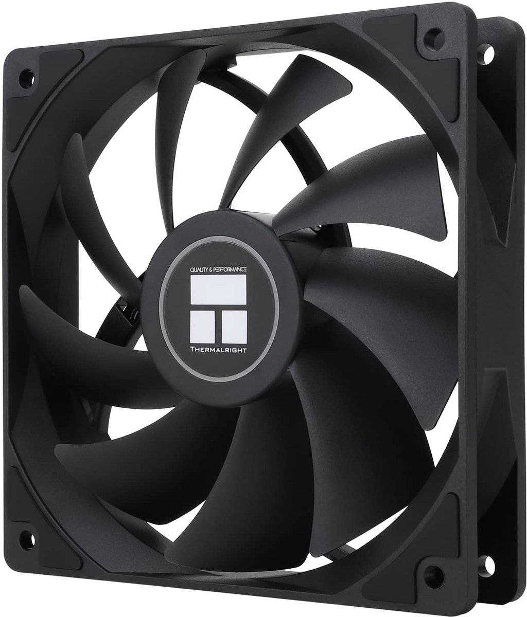 120mm Stille Behuizingskoelventilator - 4-Pins PWM PC Ventilator met S-FDB Lagers