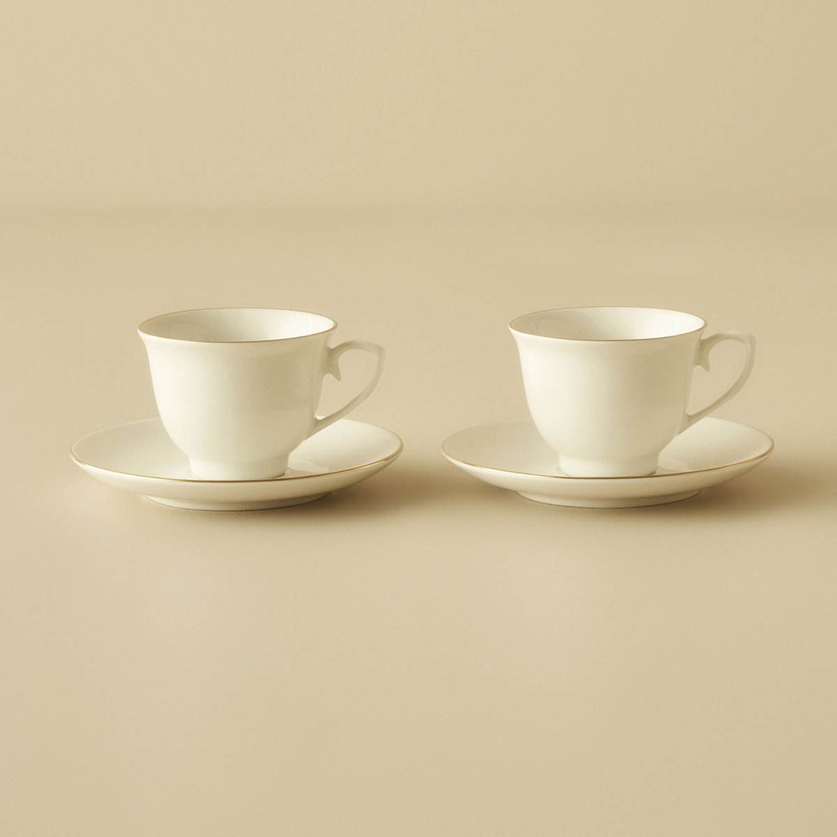Felis 2-delige Koffiekop Goud