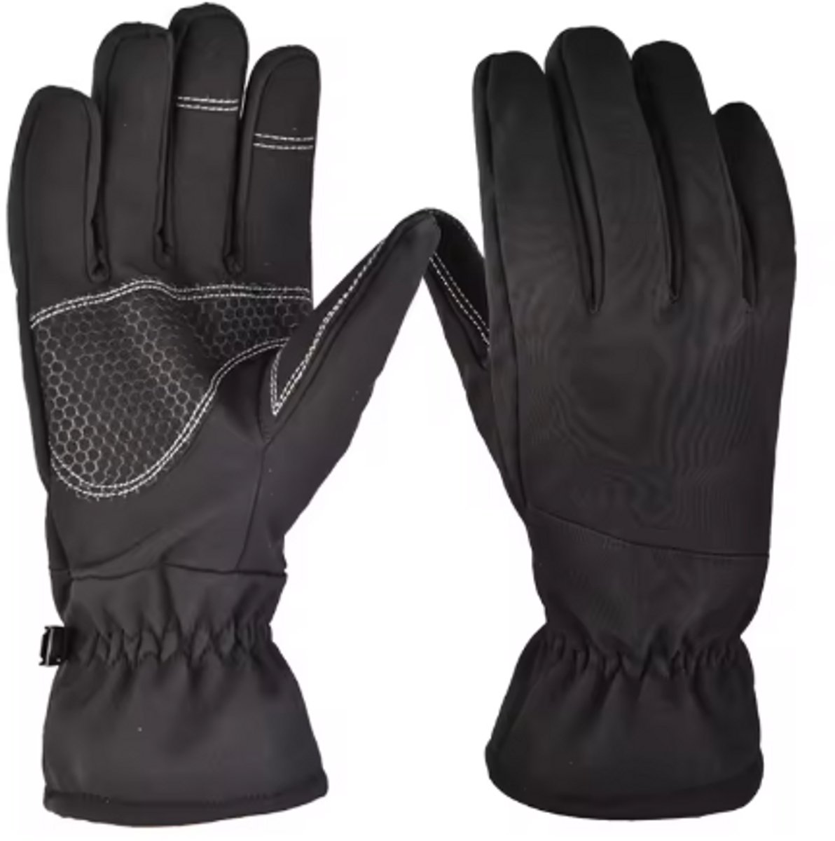 Scoby Thermische Handschoenen Softshell Handschoenen Winterhandschoenen Thermal Gloves Volwassenen Zwart