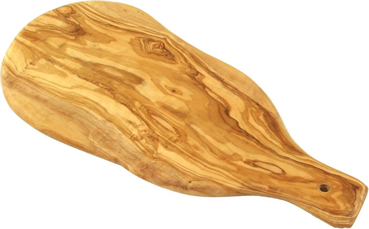 Rustieke Serveerplank van Olijfhout - 34 cm