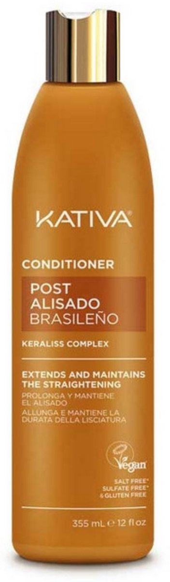 Kativa Keratin Post Straightening Conditioner 355ml