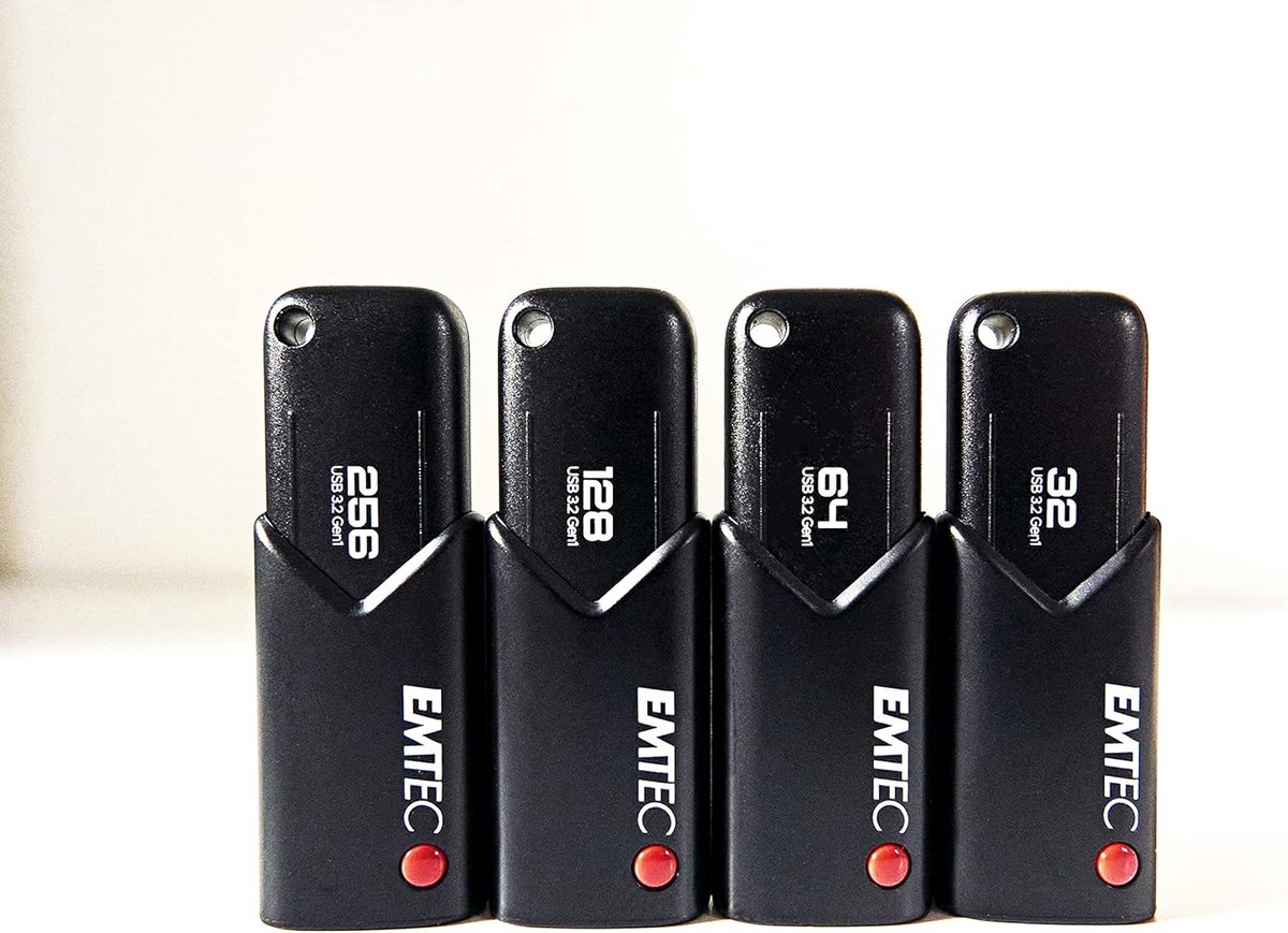 Beveiligde USB-stick 256 GB met AES256 Versleuteling