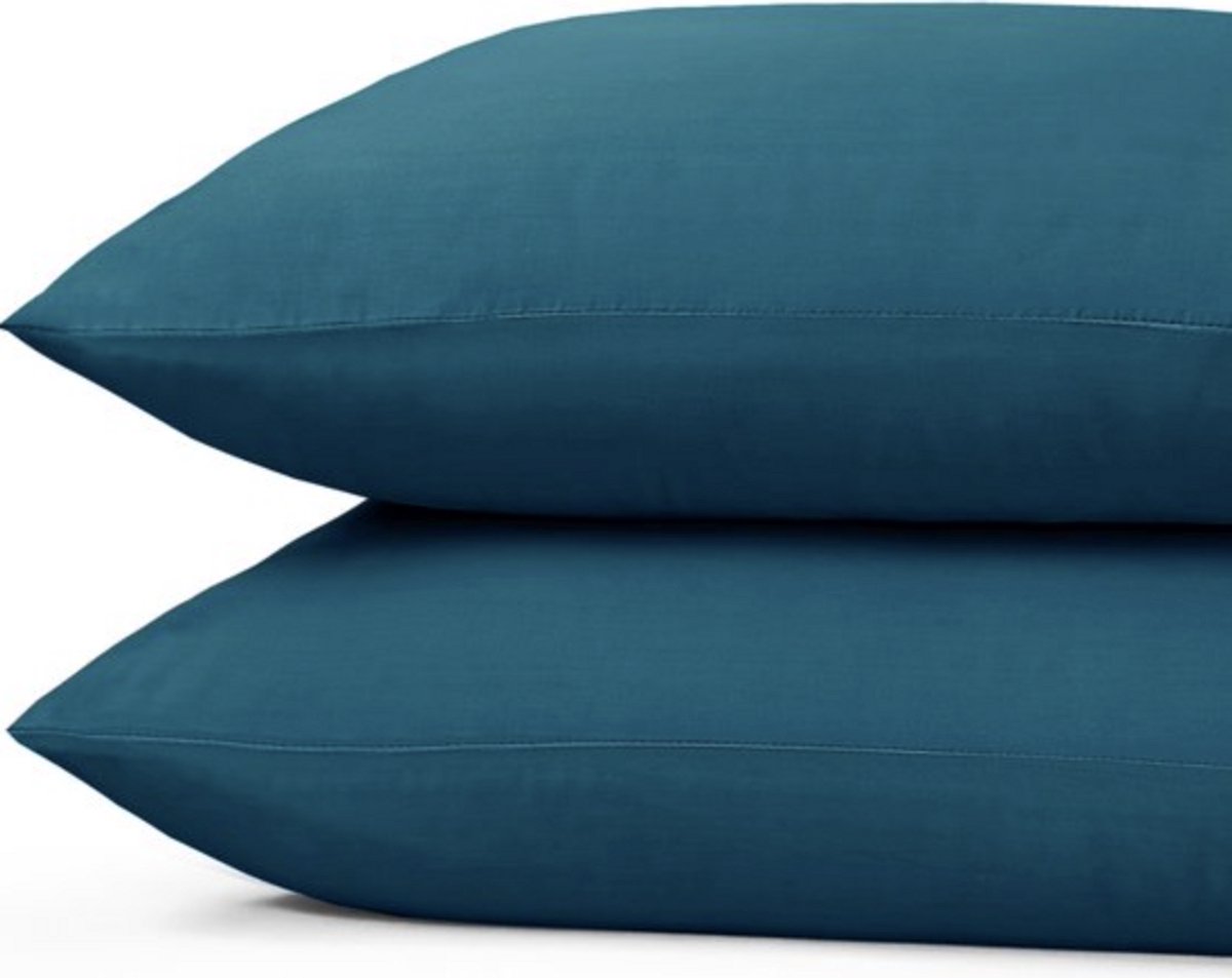Cozy Covers 100% Katoen - Kussenslopen - Set van 2 - 60x60 cm - Groen
