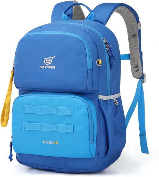 Rugzak, schooltas voor kinderen peuters, studenten, boekentas, casual dagrugzak, laptoprugzak, outdoor, reistas, idee voor meisjes van 3 tot 10 jaar, blauw, B551 koningsblauw, casual, Kinderrugzak