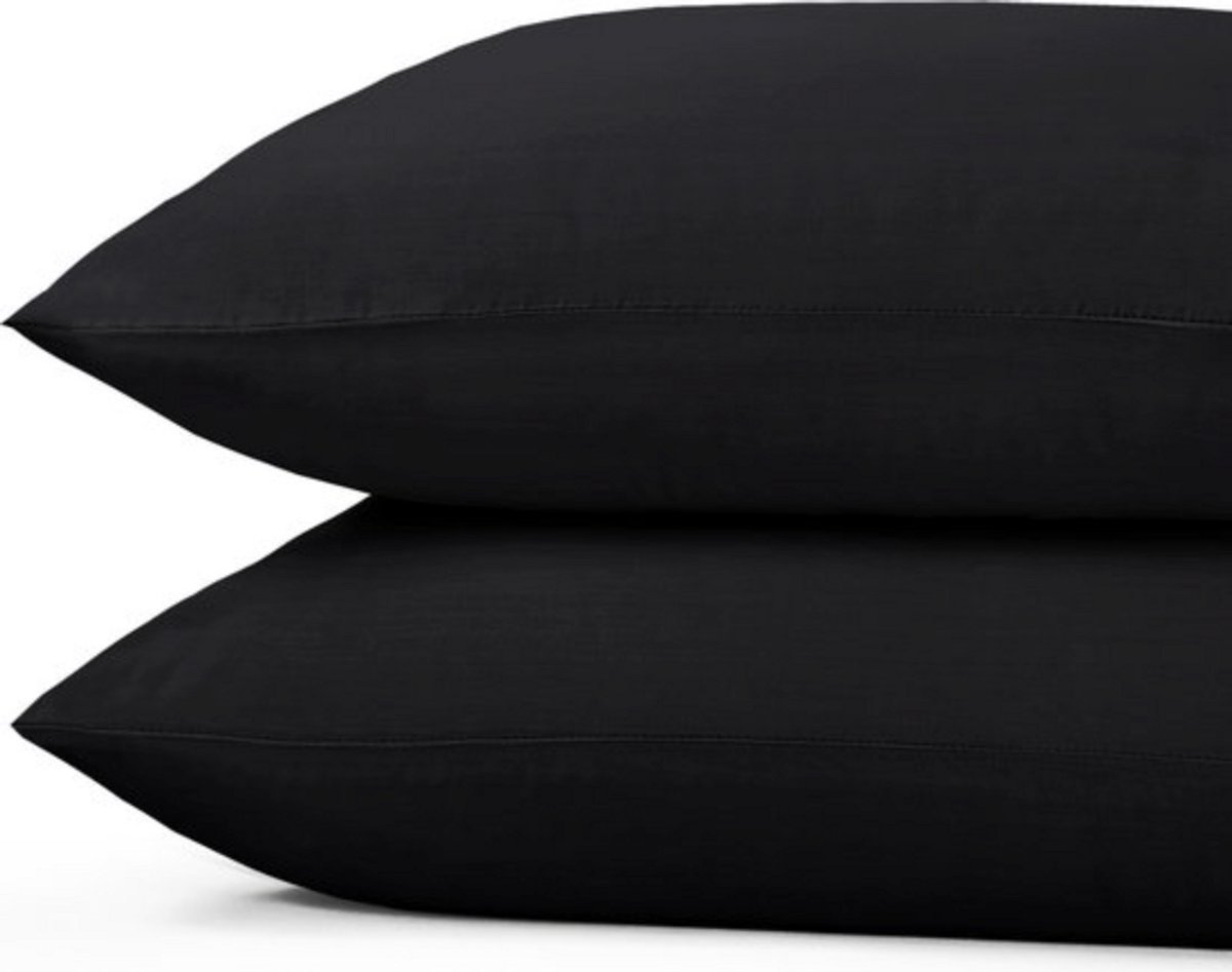 Cozy Covers 100% Katoen - Kussenslopen - Set van 2 - 60x70 cm - Paars