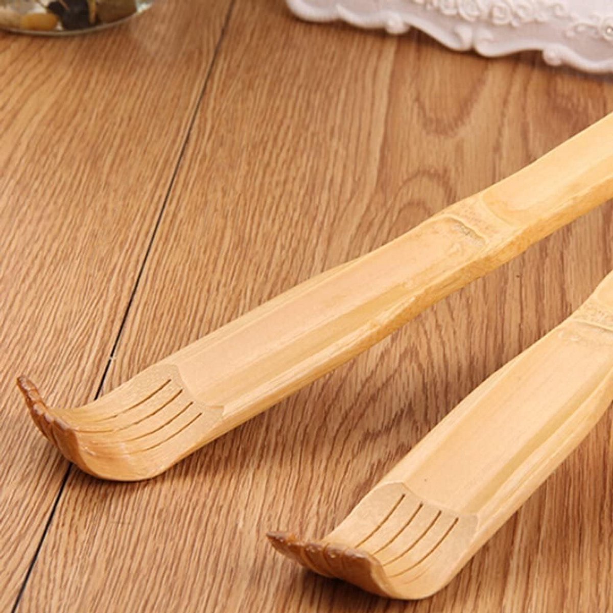 Houten Bamboe Massage Roller voor Nek, Rug en Schouders