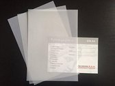 50 Vel Transparant Papier DIN A4 150 g/m2 voor Uitnodigingen en Knutselen