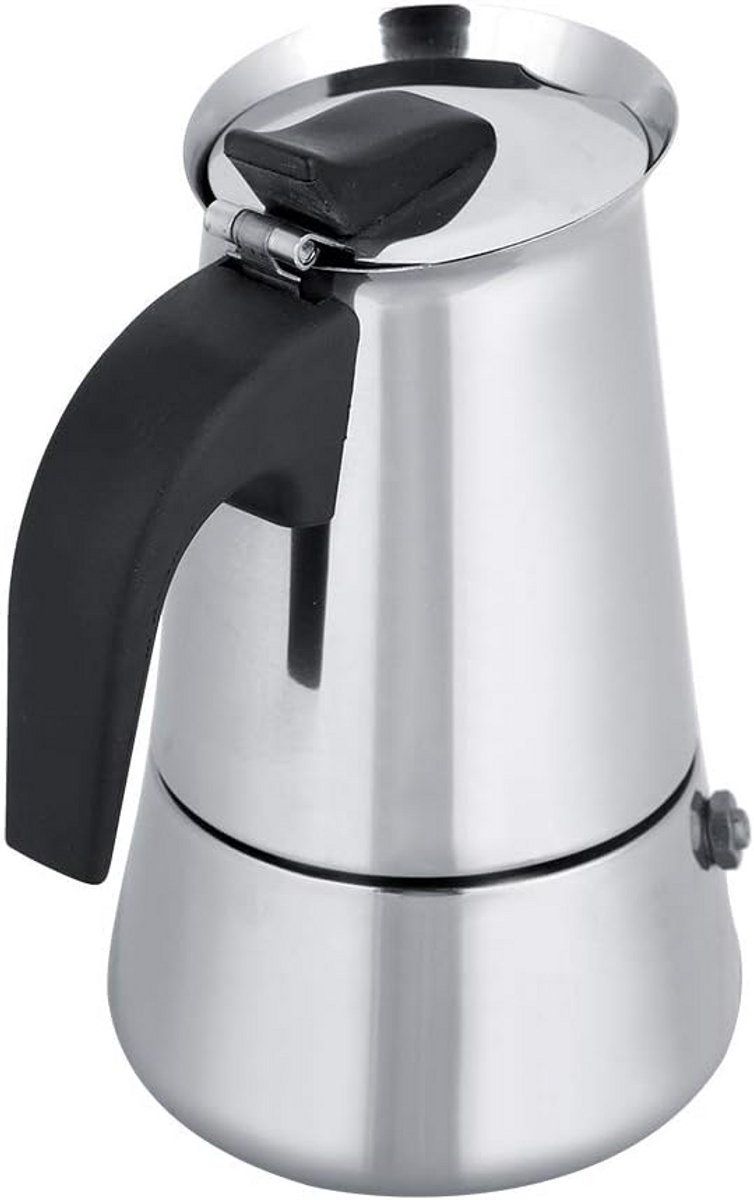 Roestvrijstalen Espressomaker met Moka Pot Methode voor Inductie