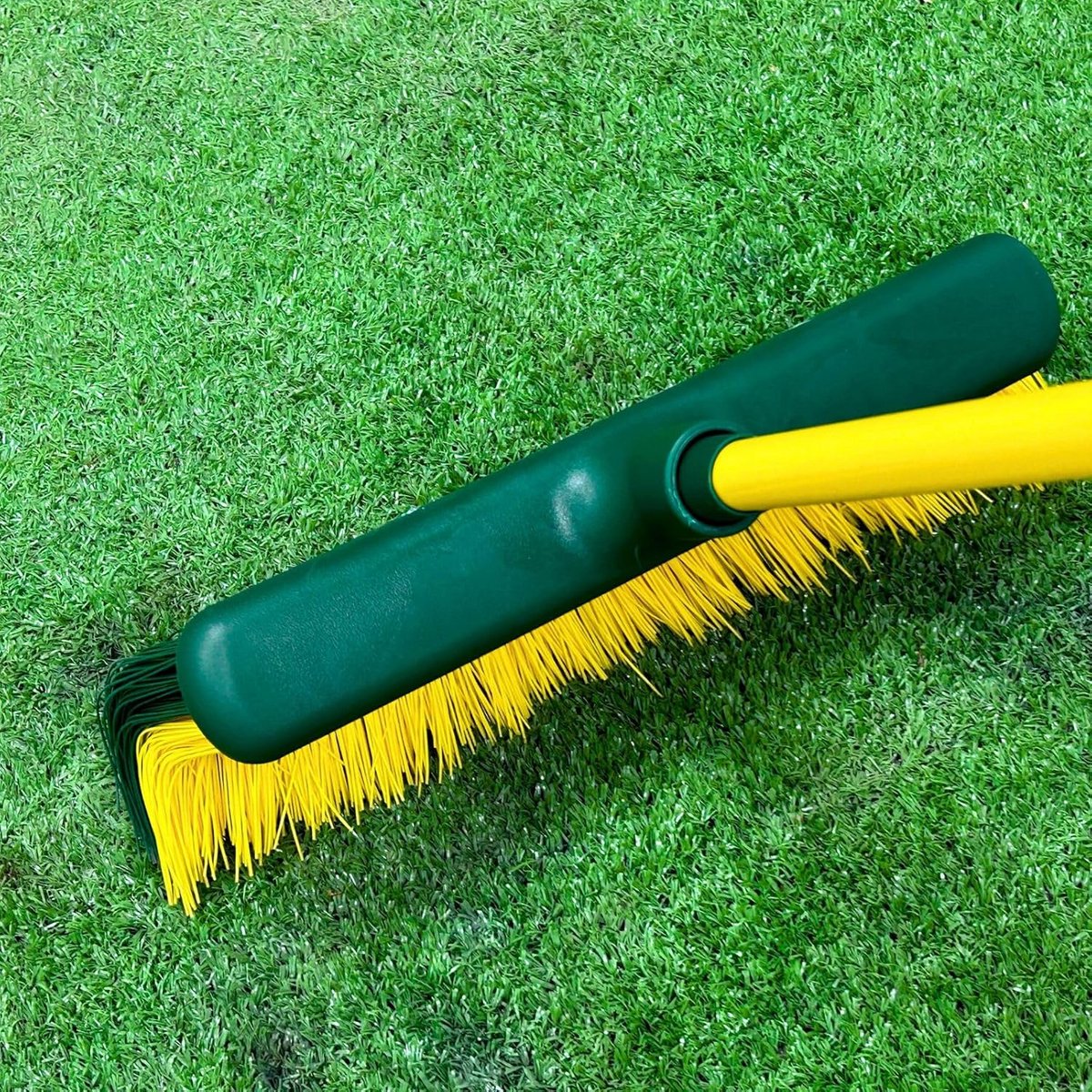 Robuuste Bezem voor Kunstgras en Terras - Handborstel voor Buiten Reiniging
