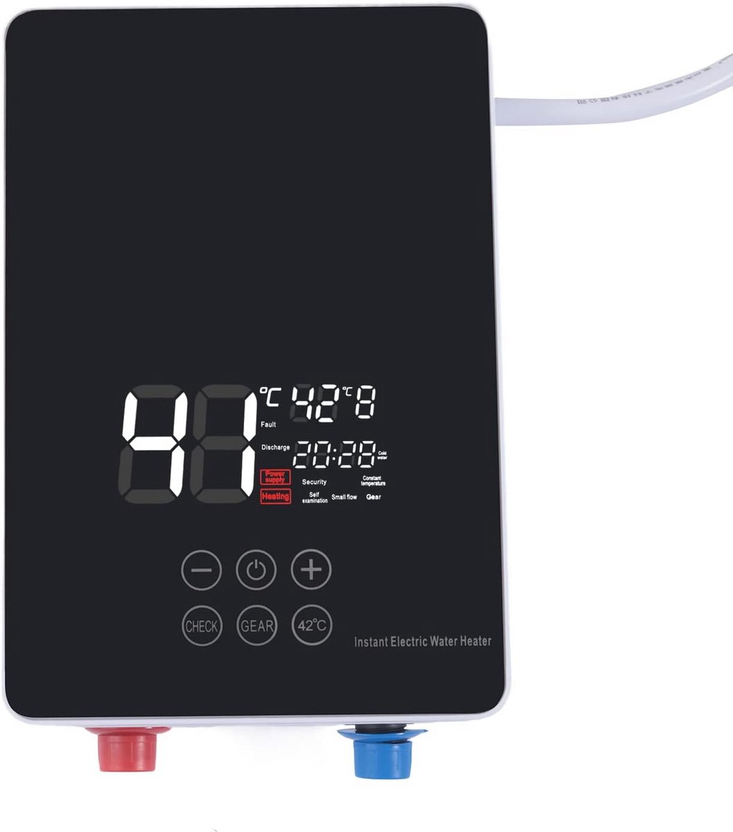 5500W Direct Verwarmd Water Boiler voor Douche en Keuken - Direct Warm Water