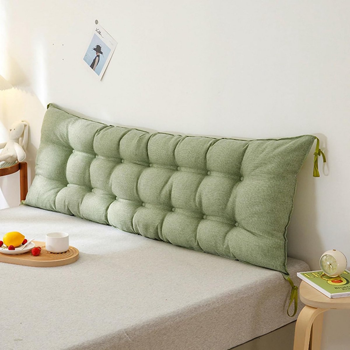 Comfortabel Lendenkussen en Rugsteun voor Bed en Erker