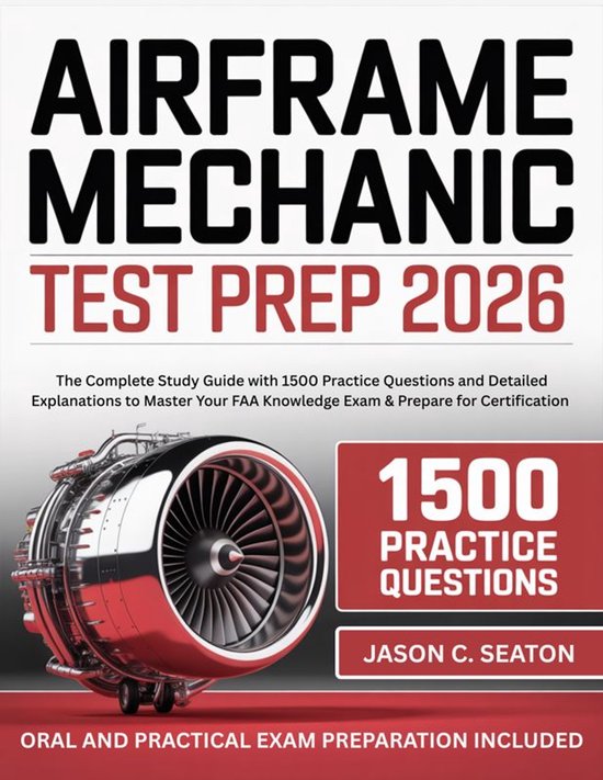 Airframe Mechanic Test Prep 2026 - cover