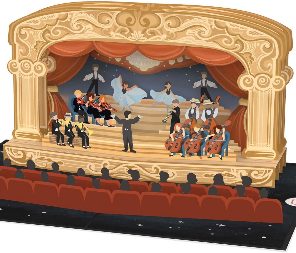 Pop-up Theater Cadeaukaart - Muziek, Opera, Ballet Bon voor Bezoek