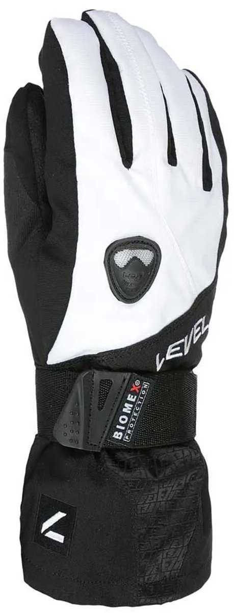 Level Fly Handschoenen Wit,Zwart L Kinderen