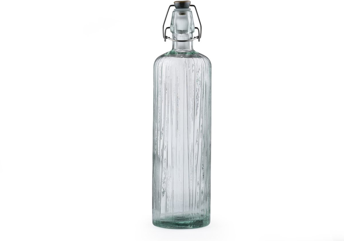 BITZ Kusintha Waterfles Dia 8 x 34 cm 1,2 liter Groen
