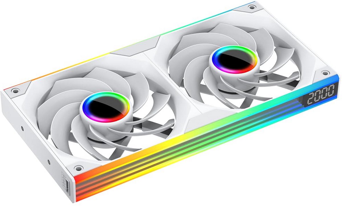 Enkele Frame Ventilatoreenheid met Toerentalweergave en Automatische Omkeringsfunctie