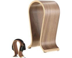 Universele Houten Hoofdtelefoonhouder - U-vormige Standaard voor Gaming & Thuisgebruik