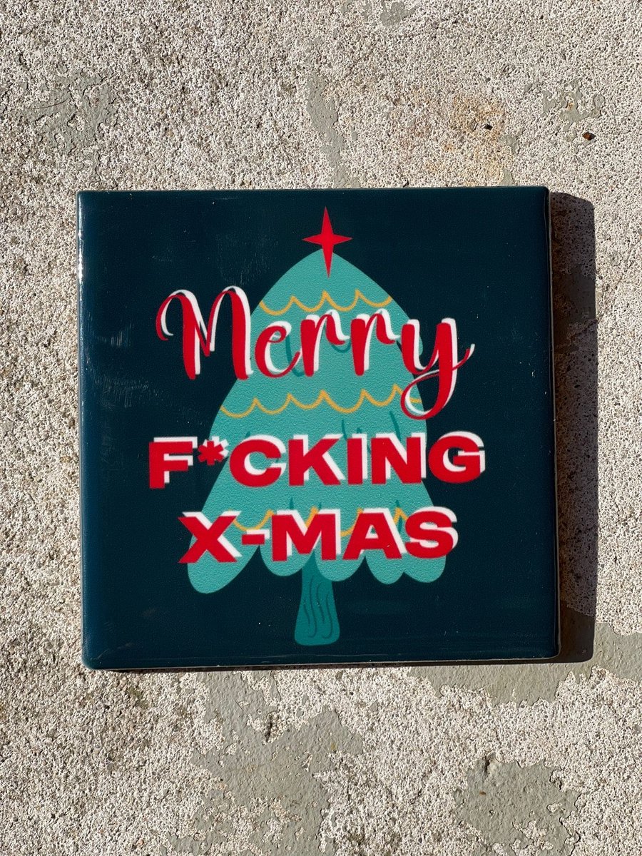 HomeBound by KY | merry f*cking x-mas | tegeltje
