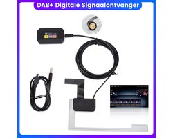 HexinexMarket Voor Android Stereo DAB+ Adapter Auto Digitale Tuner Radio Box USB Ontvanger Antenne
