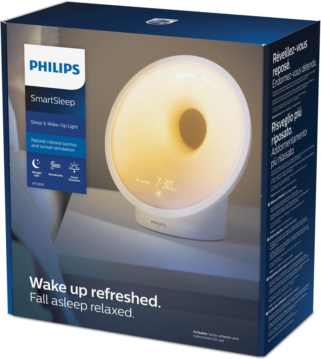 Philips HF3650/01 - Wake-up light - Bright eyes