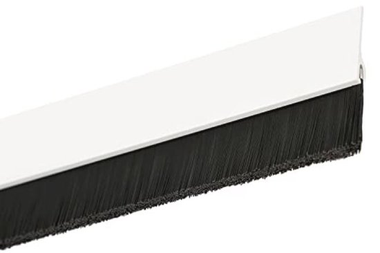 Professionele PVC Dorpel met Borstel voor Deuren - 1 m | bol