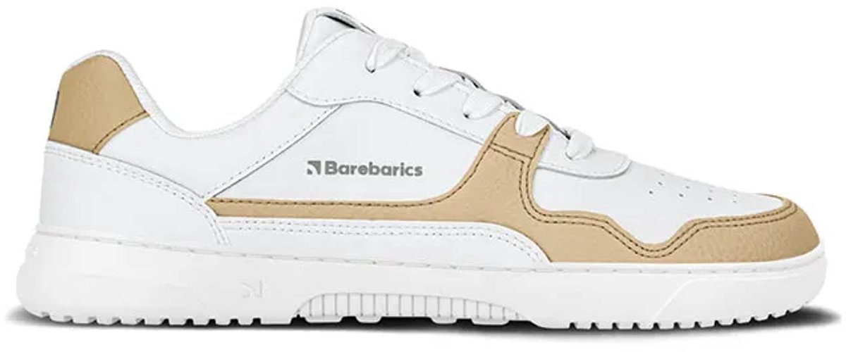 Barebarics Zing Leather Barefoot Schoenen Wit EU 39 Man