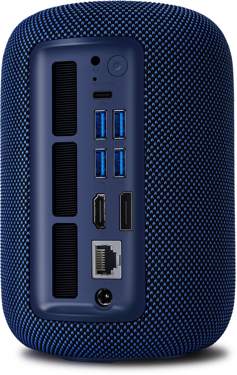 COOL'R Mini PC - Windows 11 - EXR1 Gaming PC - AMD Ryzen™ 5 7640HS - Hexa-Core Processor - 16 GB RAM - DDR5 - 512 GB Opslag - SSD - Gaming - 4K - 120Hz - Dual Display