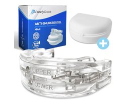PurelyGoods® Snurkbeugel Max - Anti Snurk Beugel - Verstelbaar - Voor Mannen en Vrouwen